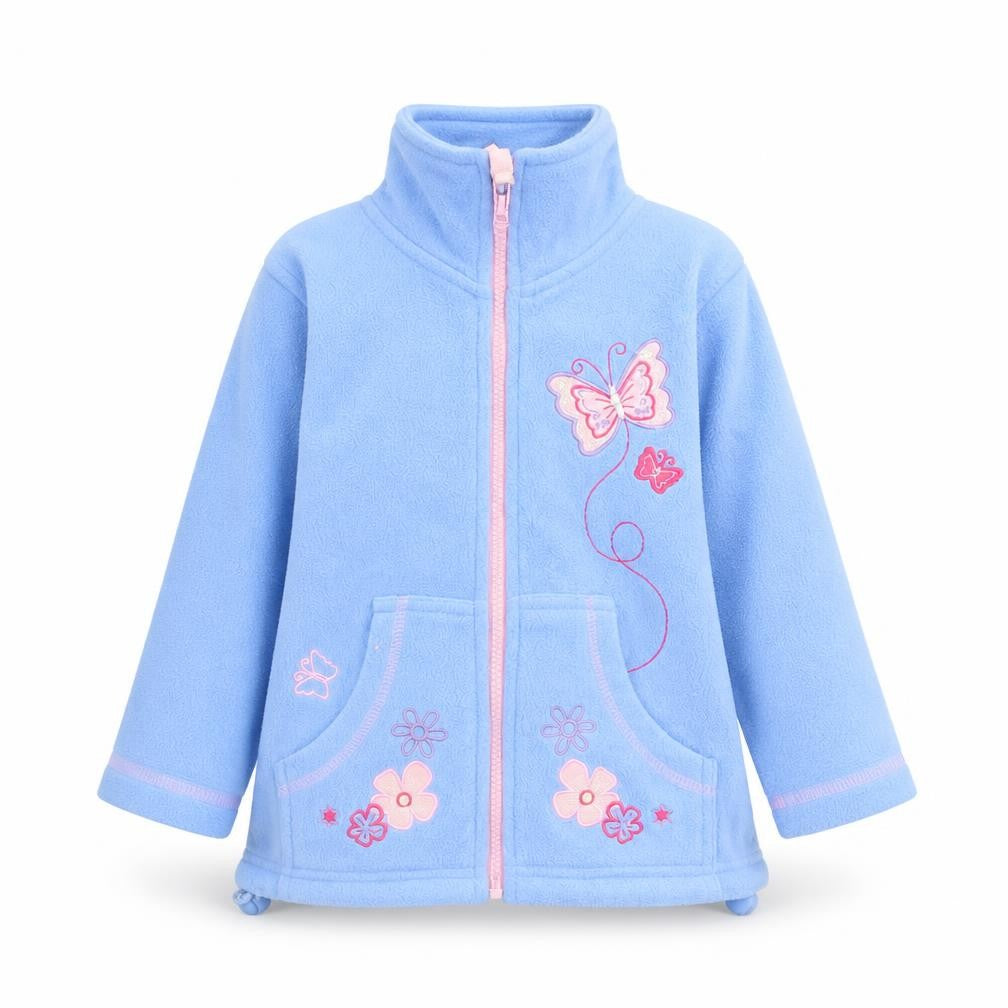 JPW Junior Girls Blue Jacket Size 2 Years Zip