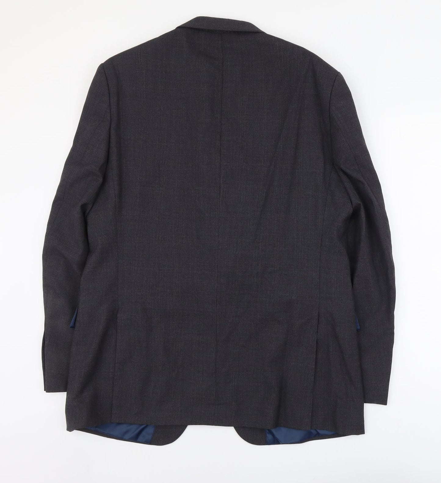 Marks and Spencer Mens Blue Wool Jacket Suit Jacket Size M Regular