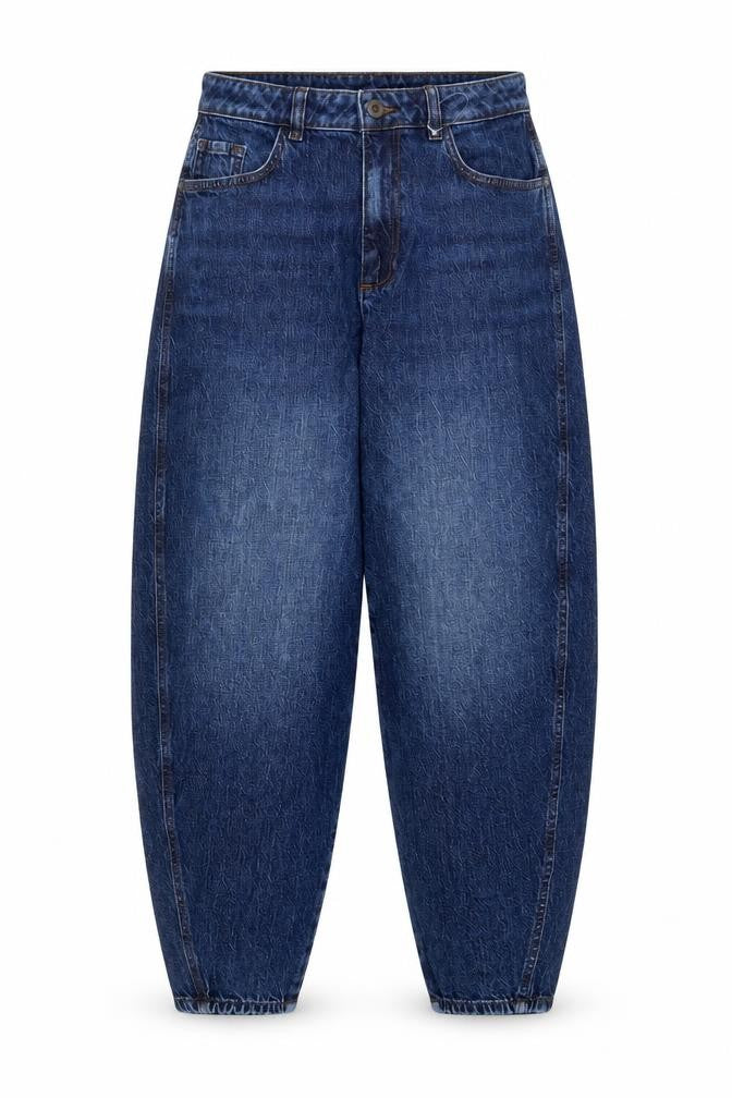 Preworn Womens Blue Cotton Straight Jeans Size 26 in L25 in Regular Button