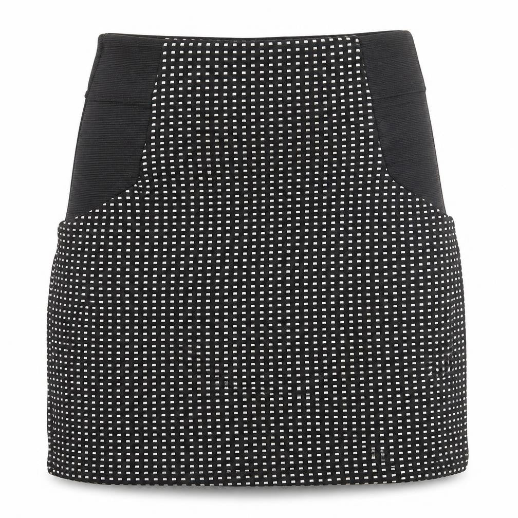 Cameo Rose Womens Black Geometric Polyester Mini Skirt Size 8