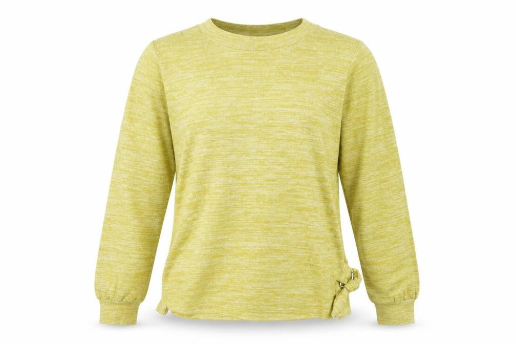 NEXT Womens Yellow Round Neck Viscose Pullover Jumper Size 8