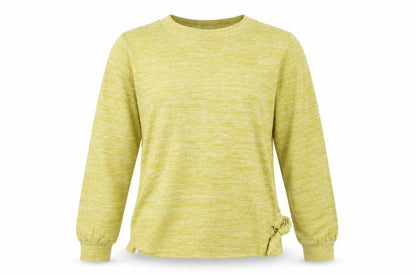 Next Womens Yellow Round Neck Viscose Pullover Jumper Size 8