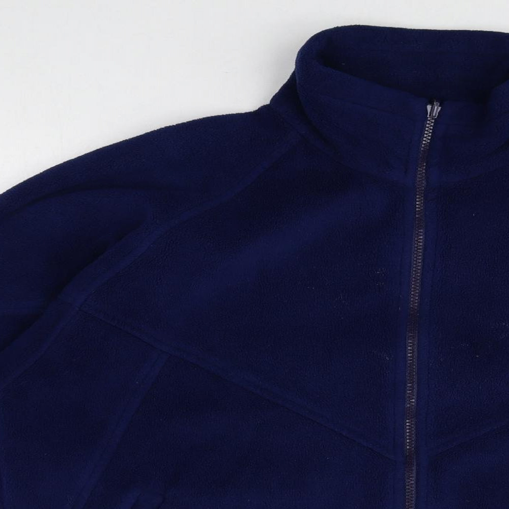 Great Outdoors Womens Blue Jacket Size 14 Zip