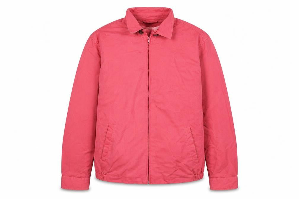 Quebramar Womens Pink Jacket Size L Zip