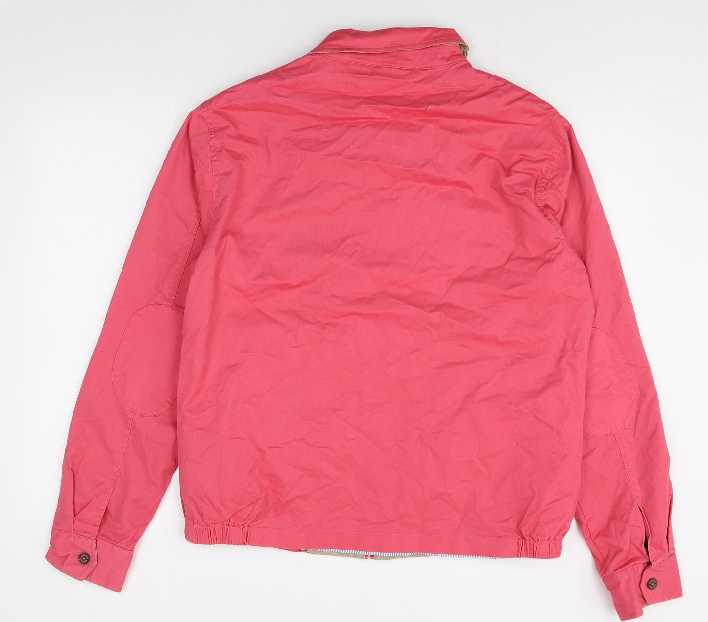 Quebramar Womens Pink Jacket Size L Zip