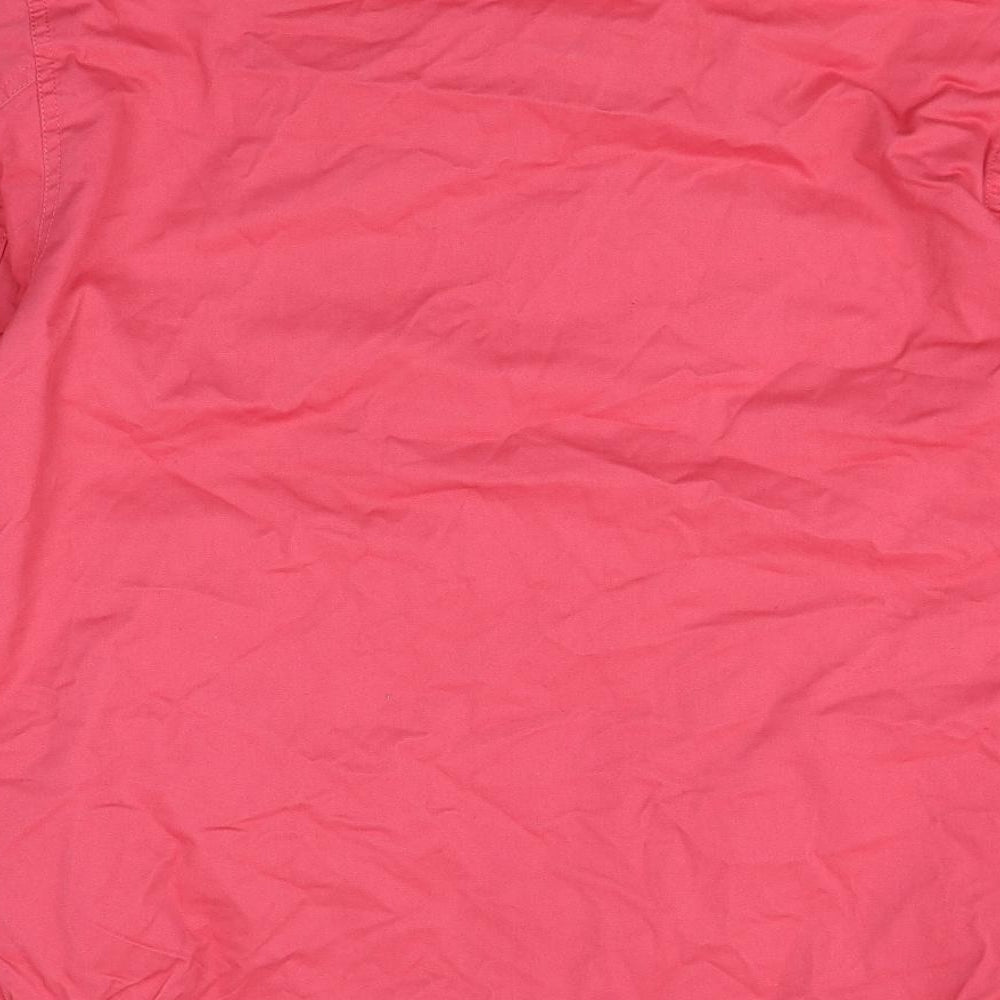 Quebramar Womens Pink Jacket Size L Zip