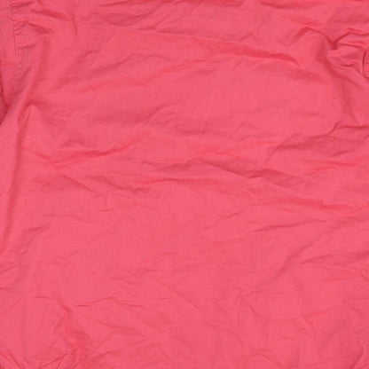 Quebramar Womens Pink Jacket Size L Zip