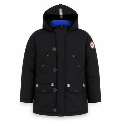 ANDY & EVANS Boys Black Jacket Size S Zip