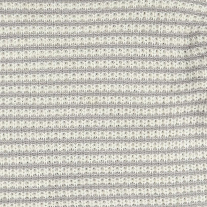 Dorothy Perkins Womens Multicoloured Scoop Neck Striped Acrylic Pullover Jumper Size 12