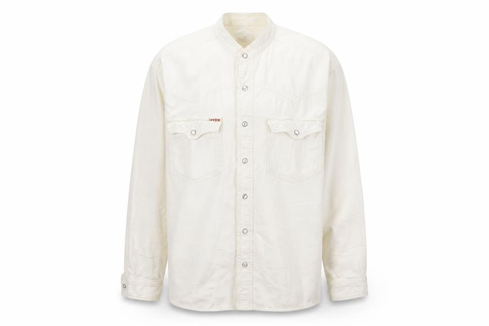 UVS Mens White Jacket Size M Snap