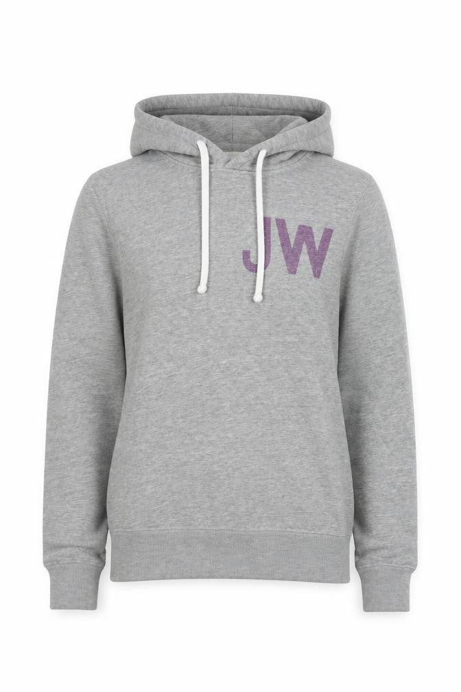Jack Wills Womens Grey Cotton Pullover Hoodie Size XS Pullover
