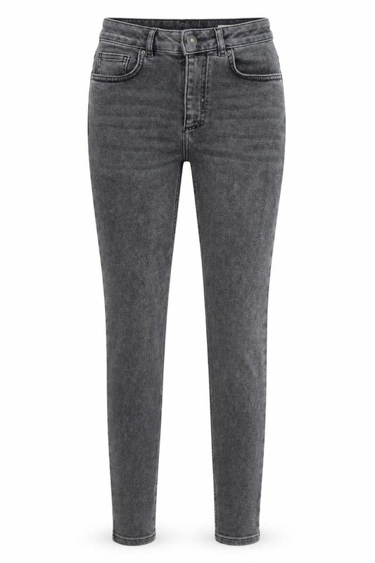 Marks & Spencer Womens Black Cotton Skinny Jeans Size 8 Slim Zip