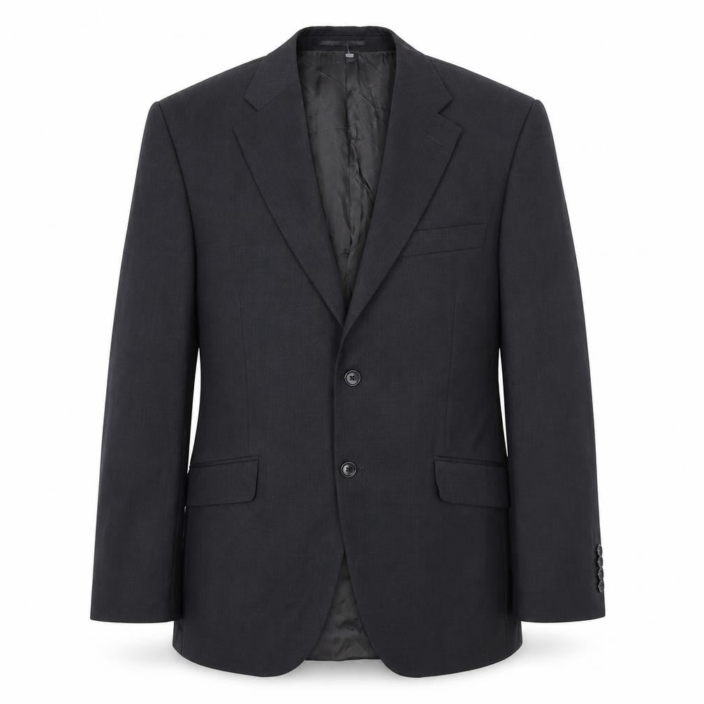 Howick Tailored Mens Black Viscose Jacket Suit Jacket Size 40 Regular