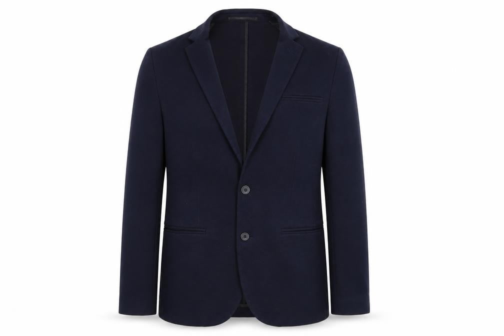 ASOS Mens Blue Polyester Jacket Blazer Size 38 Regular