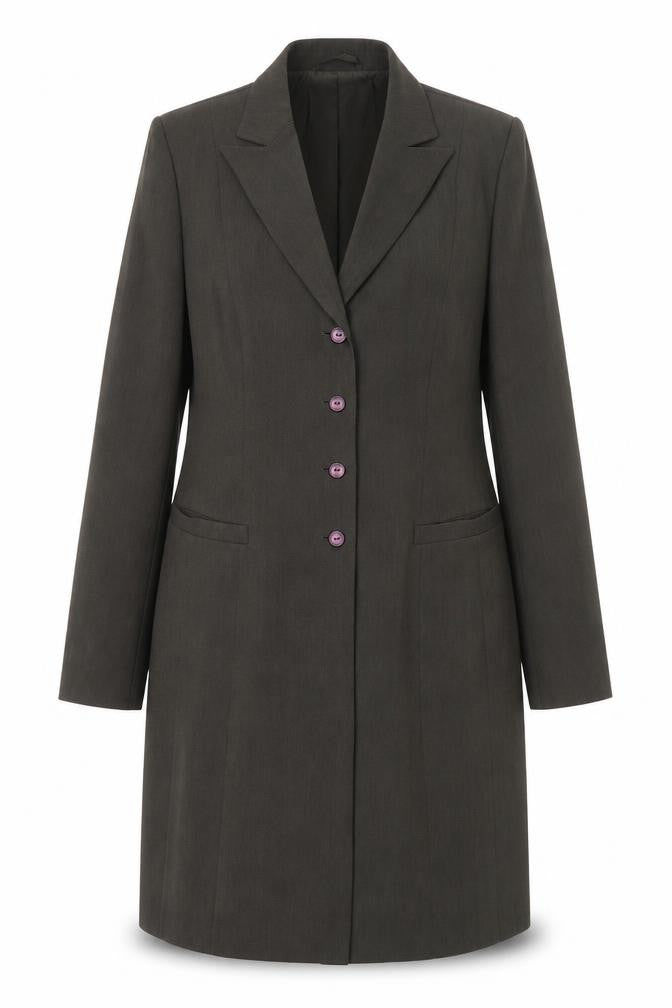 Gerry Weber Womens Green Overcoat Coat Size 14 Button