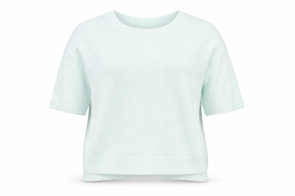 New Look Womens Green Scoop Neck Acrylic Pullover Jumper Size 14