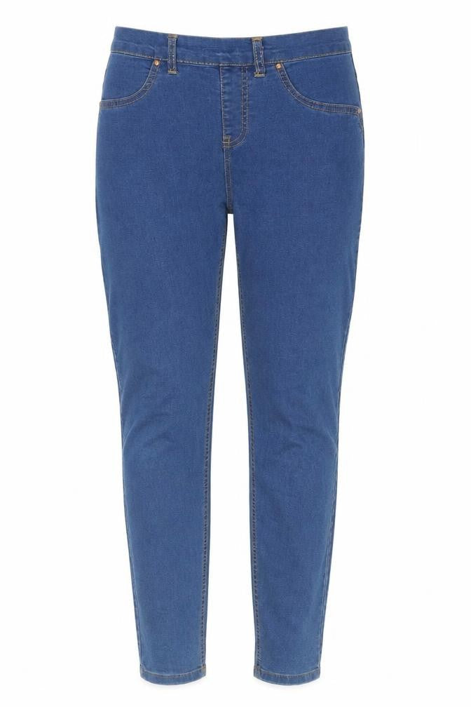 Select Womens Blue Cotton Jegging Jeans Size 10 L30 in Regular