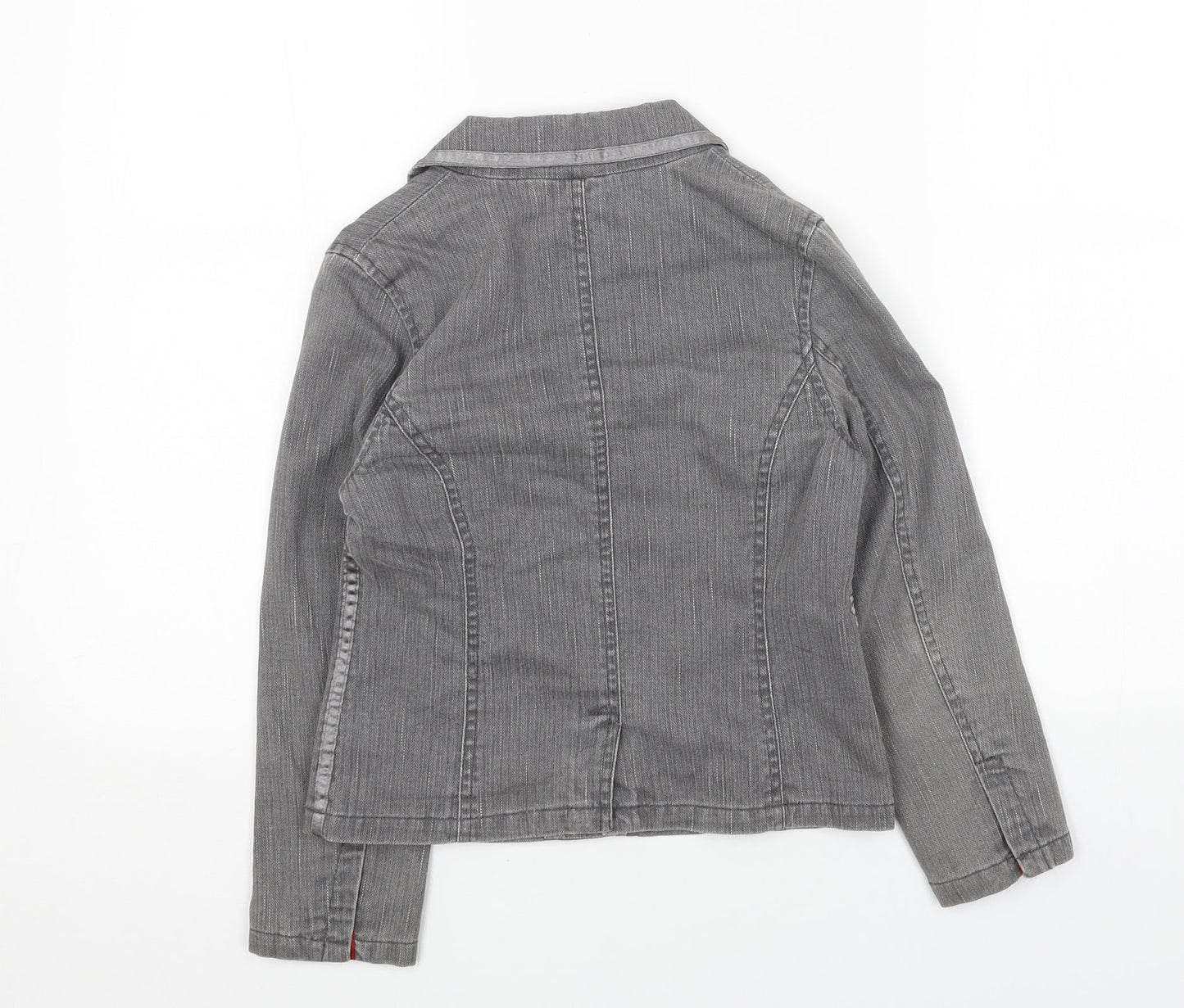 EDC Womens Grey Jacket Blazer Size XS Button