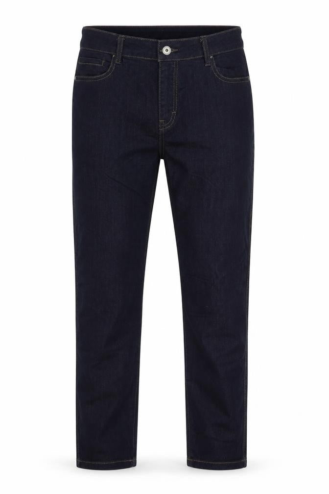 TU Womens Blue Cotton Straight Jeans Size 32 in Regular Zip