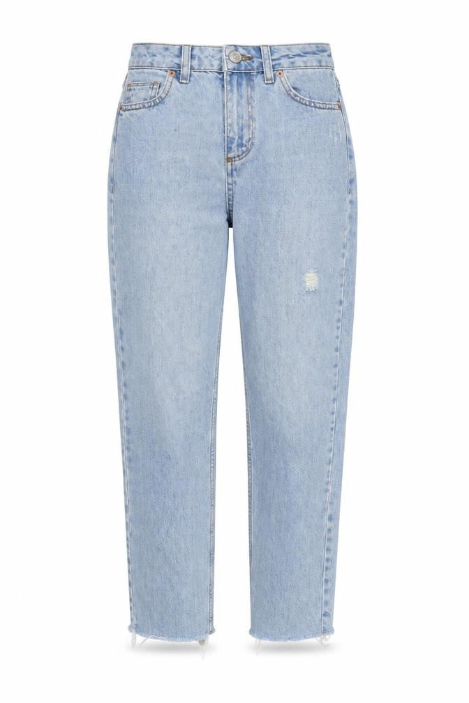 BDG Womens Blue Cotton Straight Jeans Size 24 in Regular Zip