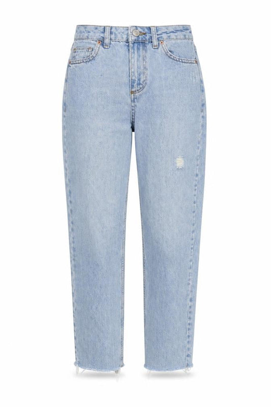 BDG Womens Blue Cotton Straight Jeans Size 24 in Regular Zip