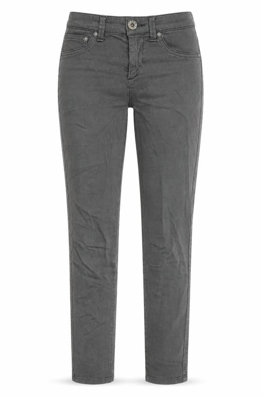 Sisley Womens Green Cotton Skinny Jeans Size 26 in Slim Zip