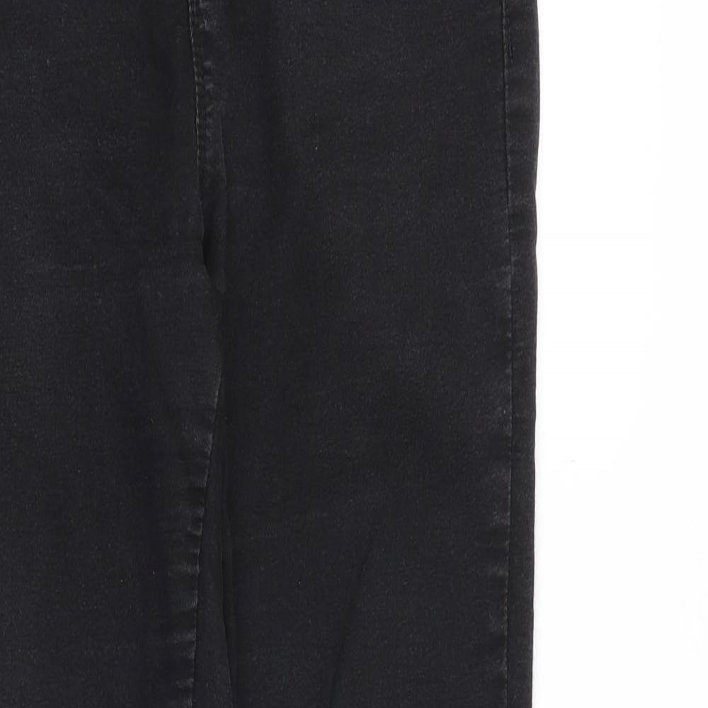 TU Womens Black Cotton Jegging Jeans Size M Slim