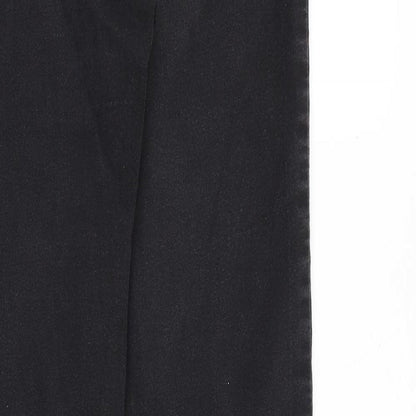 Tu Womens Black Cotton Jegging Jeans Size M Slim