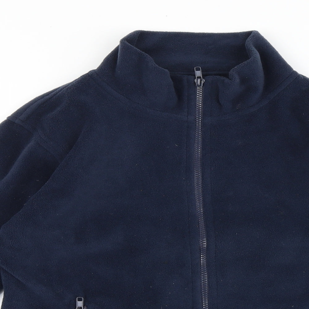 results core Womens Blue Jacket Size 10 Zip