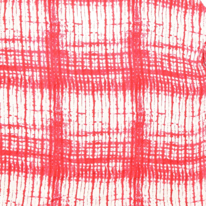 YOUH! Womens Red Geometric Viscose Basic Blouse Size 12 V-Neck