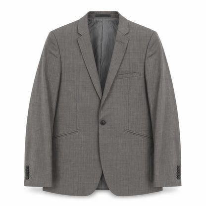 ONESIX5IVE Mens Grey Polyester Jacket Suit Jacket Size 38 Regular