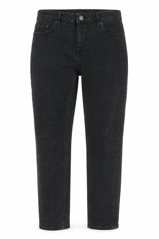 BDG Womens Black Cotton Straight Jeans Size 30 in L30 in Regular Zip