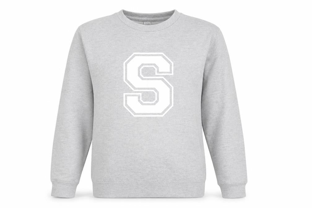 Preworn Girls Grey Cotton Pullover Sweatshirt Size XL Pullover