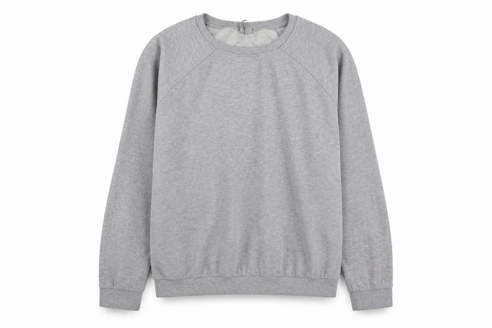 ASOS Womens Grey Cotton Pullover Sweatshirt Size 12 Pullover