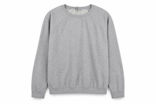 ASOS Womens Grey Cotton Pullover Sweatshirt Size 12 Pullover