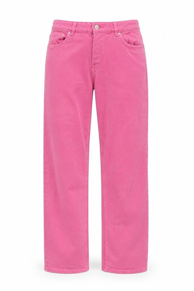 JJXX Womens Pink Cotton Straight Jeans Size 26 in L32 in Regular Button