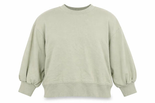 ASOS Womens Green Cotton Pullover Sweatshirt Size 10 Pullover