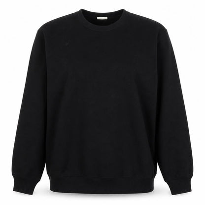 GU Womens Black Cotton Pullover Sweatshirt Size L Pullover