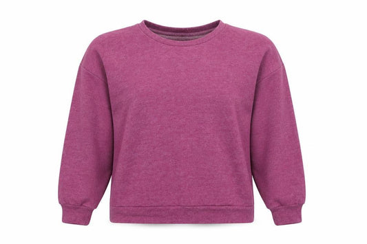 Atmosphere Womens Pink Polyester Pullover Sweatshirt Size 14 Zip