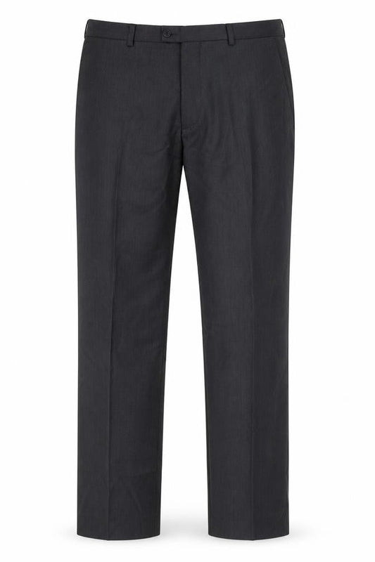 Preworn Mens Black Wool Dress Pants Trousers Size 34 in Regular Zip