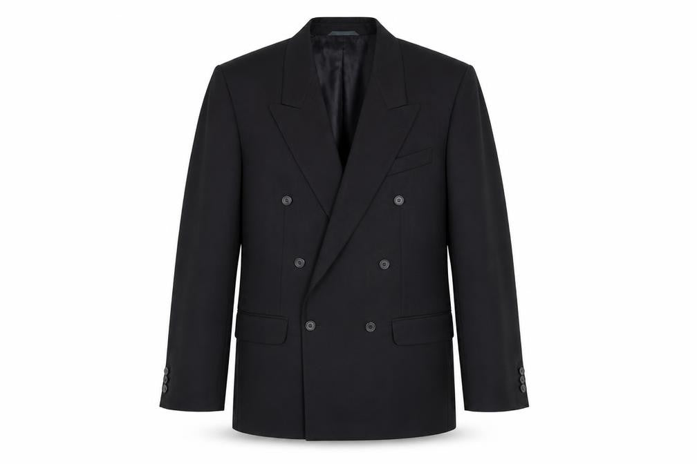 Burton Mens Black Polyester Jacket Suit Jacket Size 40 Regular