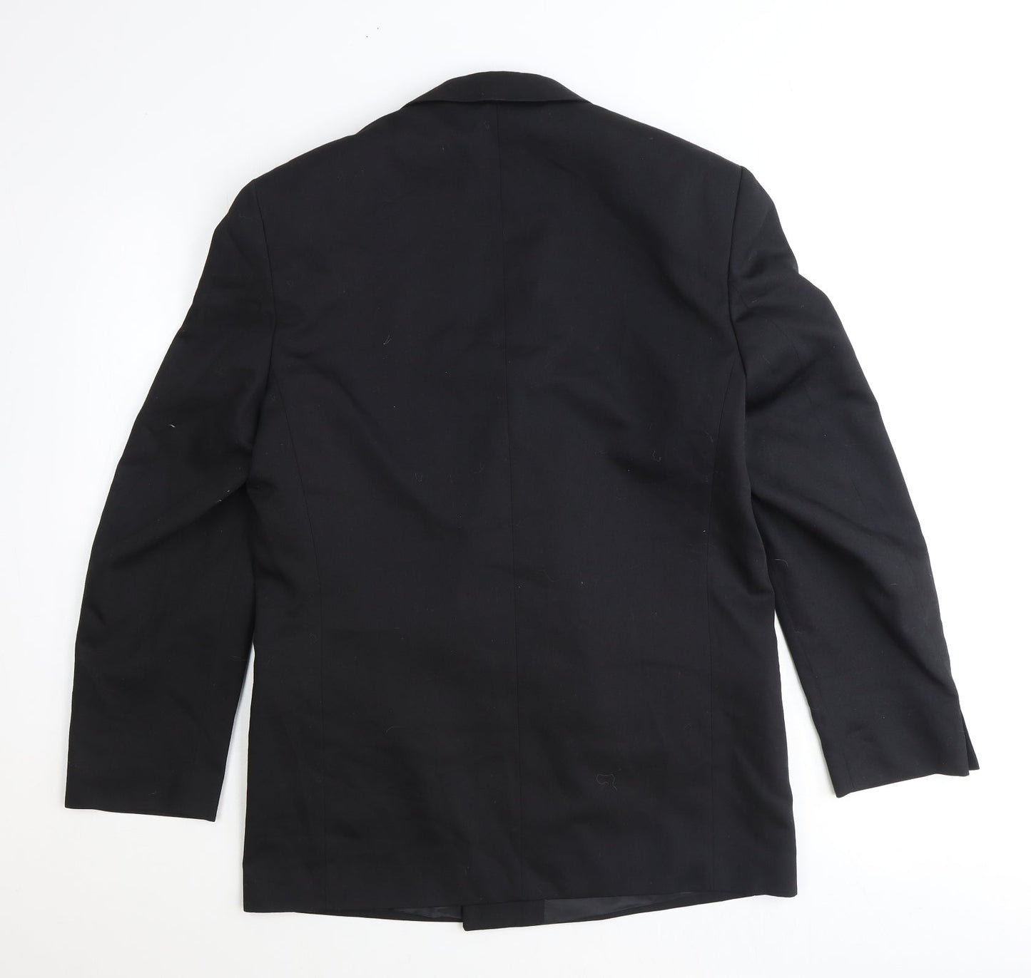 Burton Mens Black Polyester Jacket Suit Jacket Size 40 Regular