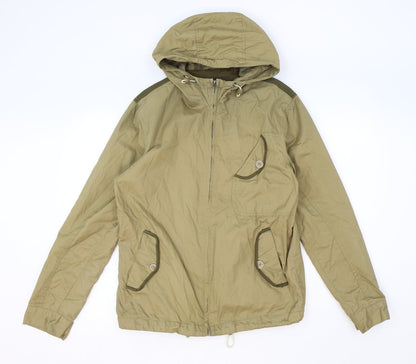 River Island Womens Beige Jacket Size S Zip