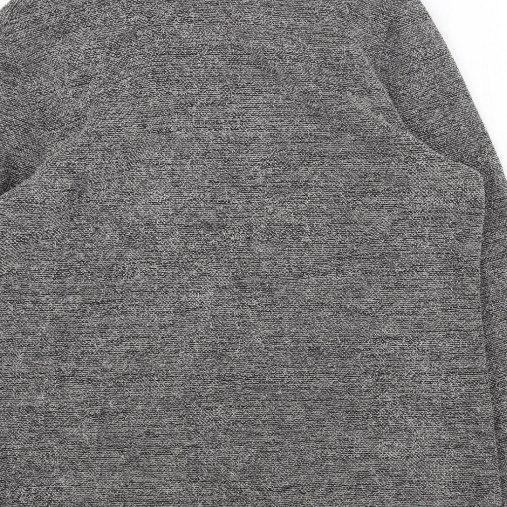 Marks & Spencer Womens Grey Jacket Size 12 Zip