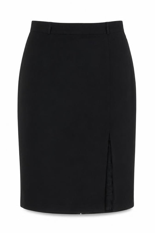 Gerry Weber Womens Black Polyester Straight & Pencil Skirt Size 16 Zip