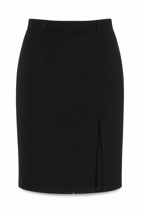 Gerry Weber Womens Black Polyester Straight & Pencil Skirt Size 16 Zip