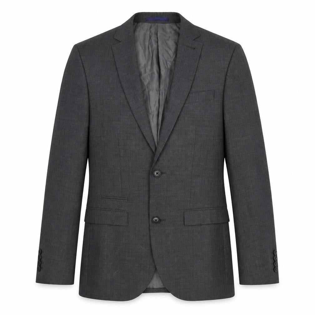NEXT Mens Grey Wool Jacket Suit Jacket Size 34 Regular