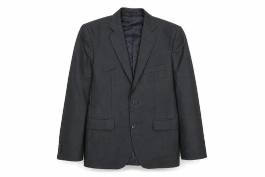 Frencheye Mens Grey Wool Jacket Suit Jacket Size 38 Regular