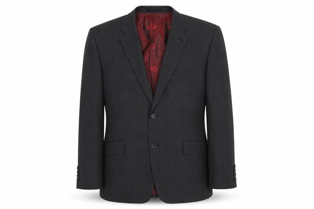 Skopes Mens Grey Wool Jacket Suit Jacket Size 44 Regular