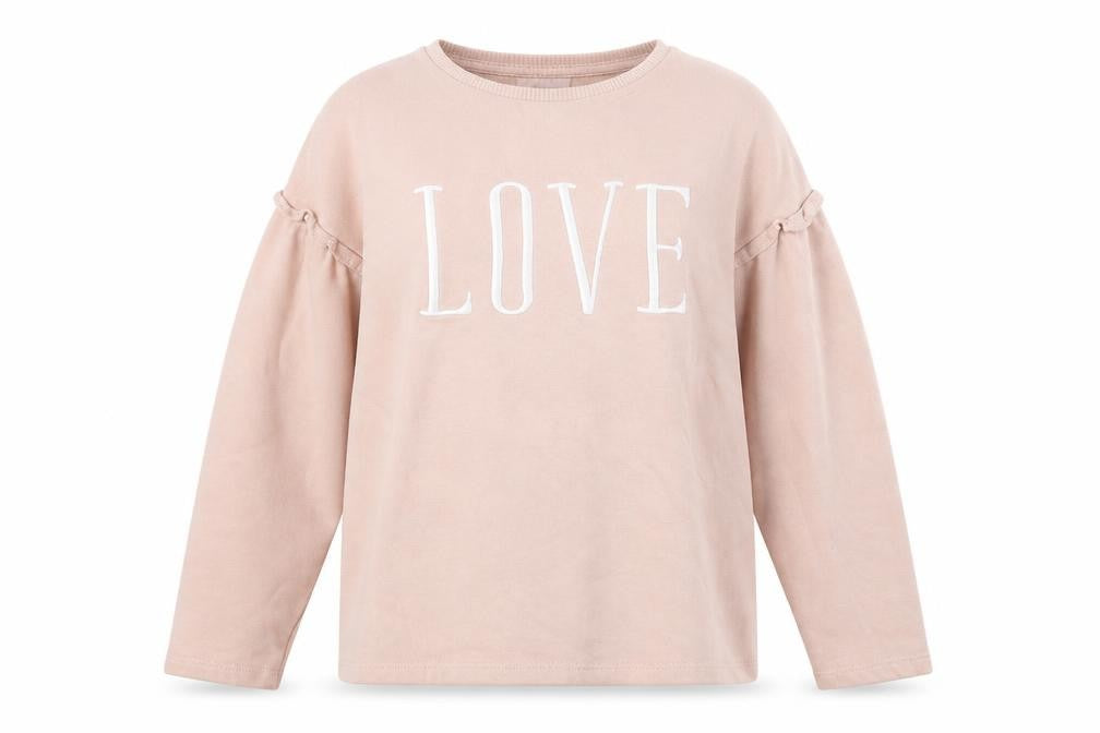 Papaya Womens Pink Cotton Pullover Sweatshirt Size S Pullover - Love